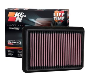 Honda Civic Type-R Replacement Air Filter - K&N Engineering - High-Flow, Drop In - `17-`18